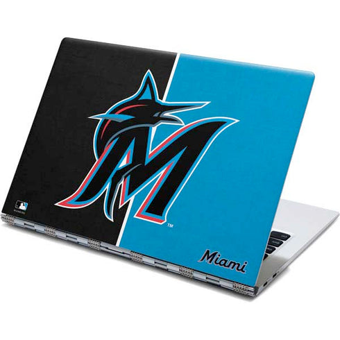 MLB Miami Marlins Split Yoga 910 2-in-1 14in Touch-Screen Skin