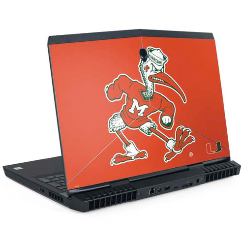 University of Miami Sebastian Mascot Dell Alienware Skin