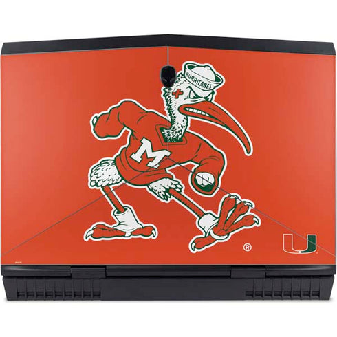 University of Miami Sebastian Mascot Dell Alienware Skin