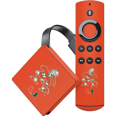 University of Miami Sebastian Mascot Amazon Fire TV Skin