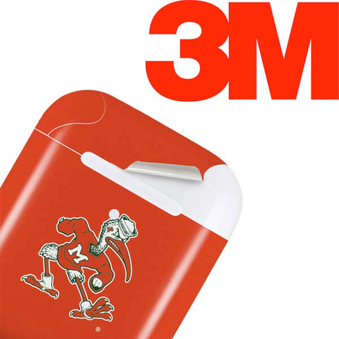 University of Miami Sebastian Mascot Apple AirPods 2 Skin