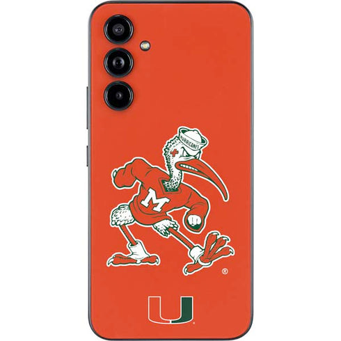 University of Miami Sebastian Mascot Galaxy A54 5G Skin