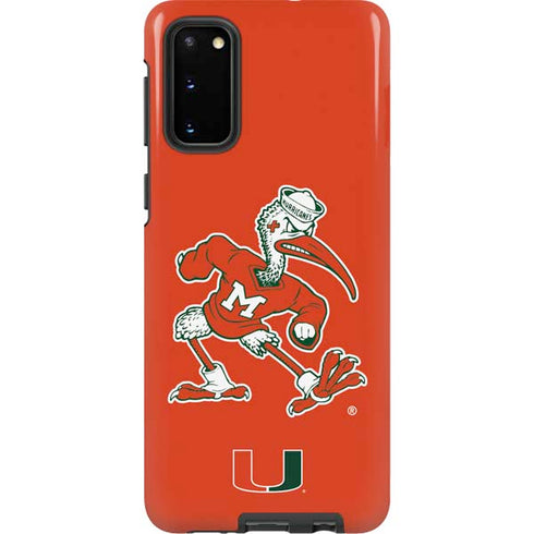 University of Miami Sebastian Mascot Galaxy S20 Pro Case