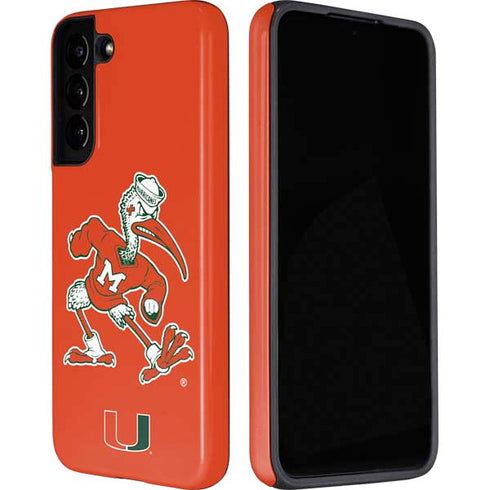 University of Miami Sebastian Mascot Galaxy S22 Plus Pro Case