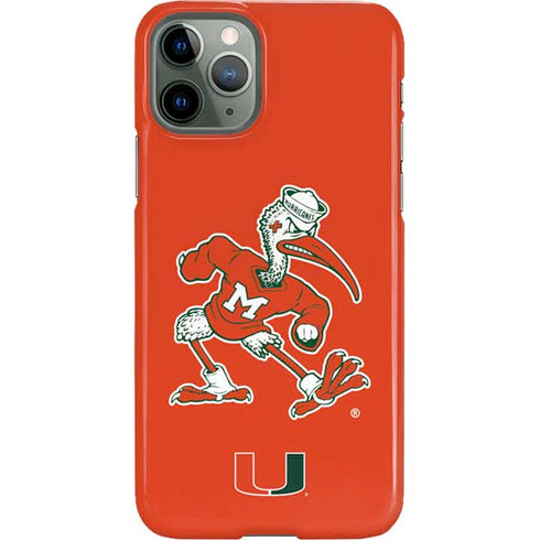 University of Miami Sebastian Mascot iPhone 11 Pro Lite Case