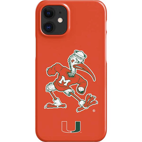 University of Miami Sebastian Mascot iPhone 12 Mini Lite Case