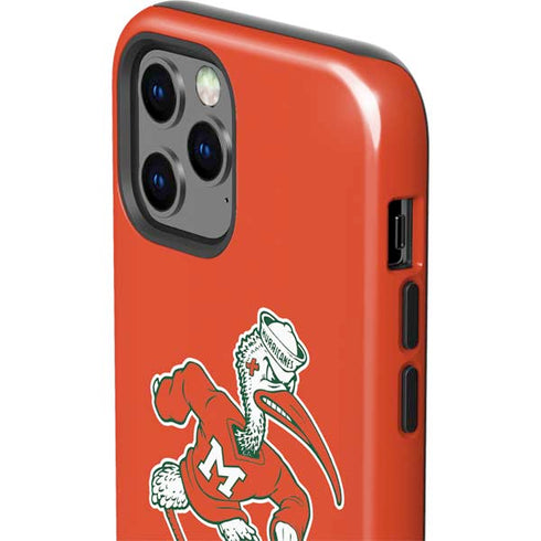 University of Miami Sebastian Mascot iPhone 12 Pro Impact Case