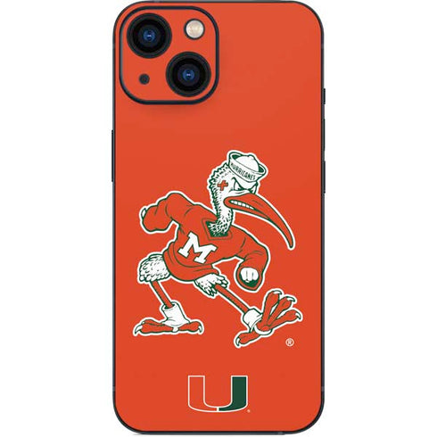 University of Miami Sebastian Mascot iPhone 13 Mini Skin