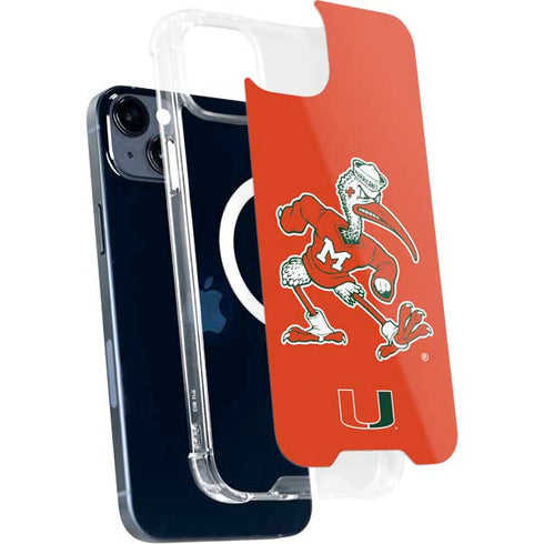 University of Miami Sebastian Mascot iPhone 14 MagSafe Case