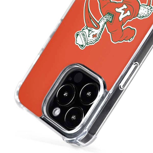 University of Miami Sebastian Mascot iPhone 14 Pro MagSafe Case