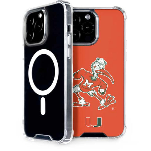 University of Miami Sebastian Mascot iPhone 14 Pro Max MagSafe Case
