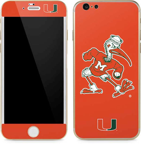 University of Miami Sebastian Mascot iPhone 6/6s Skin