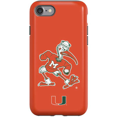 University of Miami Sebastian Mascot iPhone SE (2nd & 3rd Gen) Pro Case