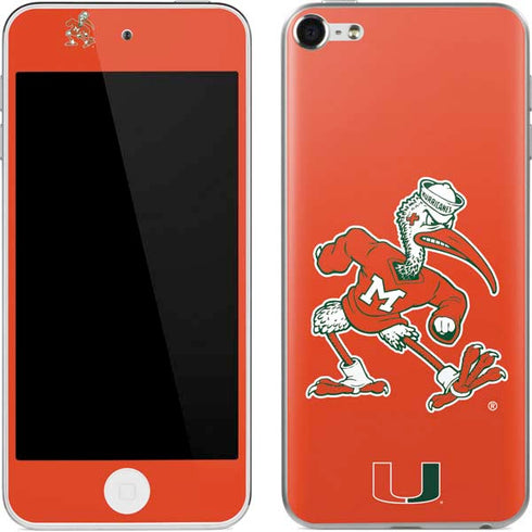 University of Miami Sebastian Mascot Apple iPod Skin
