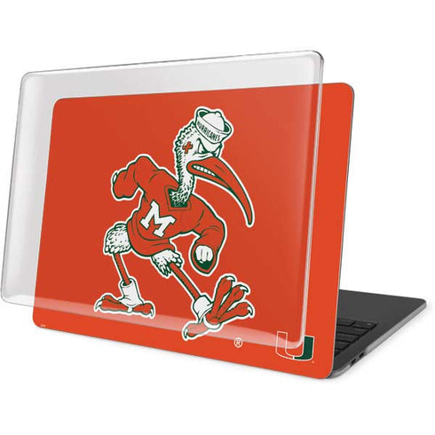 University of Miami Sebastian Mascot MacBook Pro 16in (2019-20) Case plus Skin