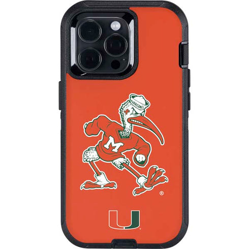 University of Miami Sebastian Mascot Otterbox Defender iPhone Skin