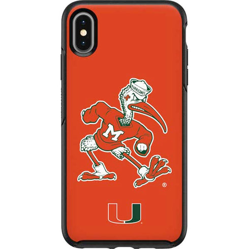 University of Miami Sebastian Mascot Otterbox Symmetry iPhone Skin