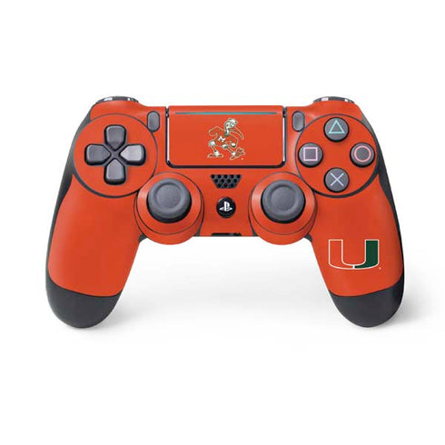 University of Miami Sebastian Mascot PS4 Pro/Slim Controller Skin