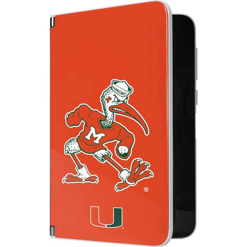 University of Miami Sebastian Mascot Surface Duo Skin