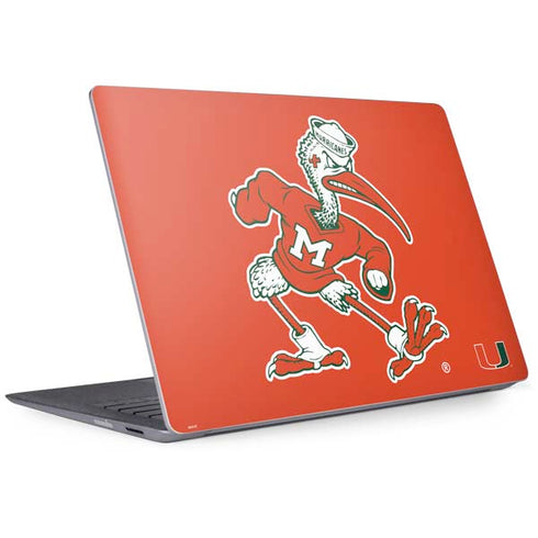 University of Miami Sebastian Mascot Surface Laptop 2 Skin