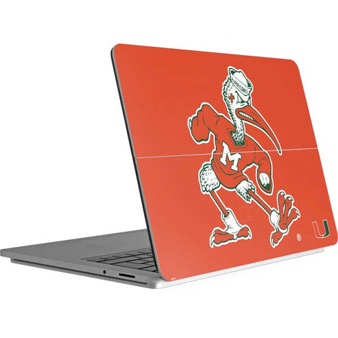 University of Miami Sebastian Mascot Surface Laptop Studio Skin