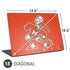 University of Miami Sebastian Mascot Universal Laptop 18in (14.6 x 10.6in) Skin