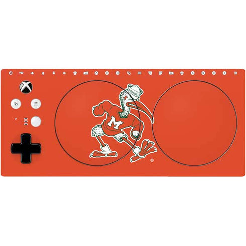 University of Miami Sebastian Mascot Xbox Adaptive Controller Skin