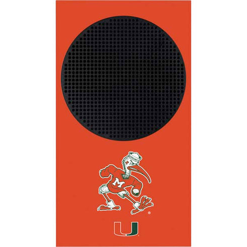 University of Miami Sebastian Mascot Xbox Series S Bundle Skin