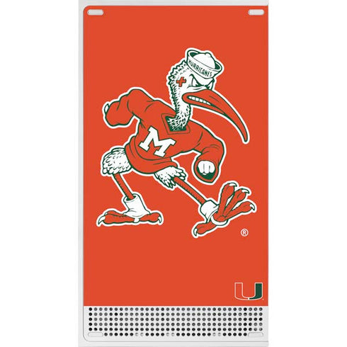 University of Miami Sebastian Mascot Xbox Series S Bundle Skin