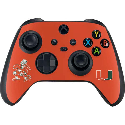 University of Miami Sebastian Mascot Xbox Series X Controller Skin