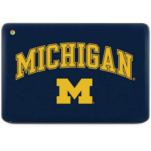 University of Michigan M HP Chromebook Skin