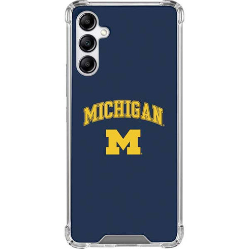 University of Michigan M Galaxy A15 5G Clear Case