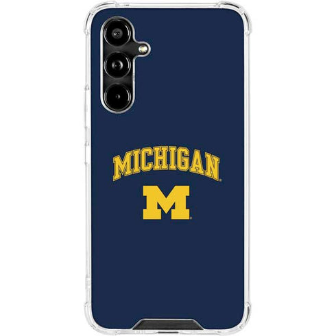 University of Michigan M Galaxy A54 5G Clear Case