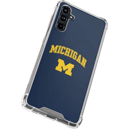 University of Michigan M Galaxy A54 5G Clear Case