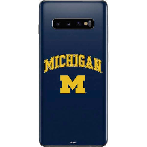 University of Michigan M Logo Galaxy S10 Plus Skin