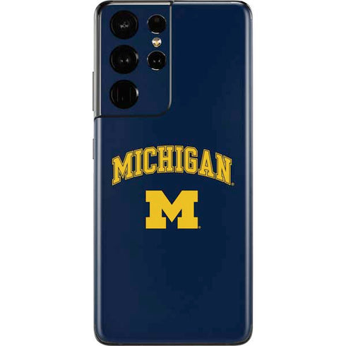 University of Michigan M Logo Galaxy S21 Ultra 5G Skin