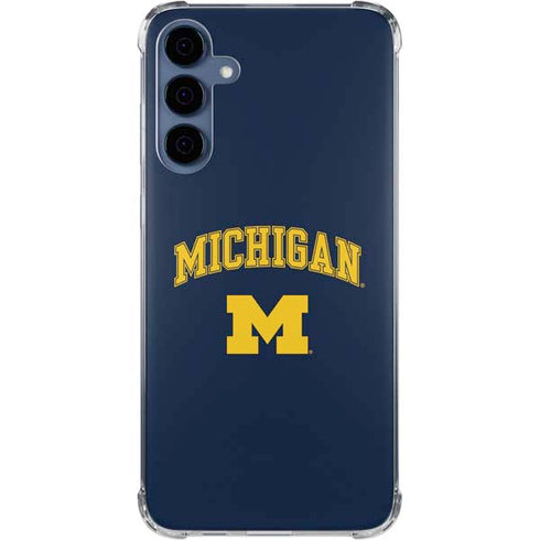 University of Michigan M Galaxy S24 Clear Case