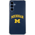 University of Michigan M Galaxy S24 Clear Case