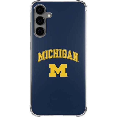 University of Michigan M Galaxy S24 Plus Clear Case