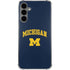 University of Michigan M Galaxy S24 Plus Clear Case