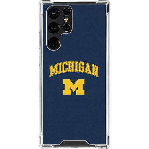 University of Michigan M Galaxy S24 Ultra Clear Case