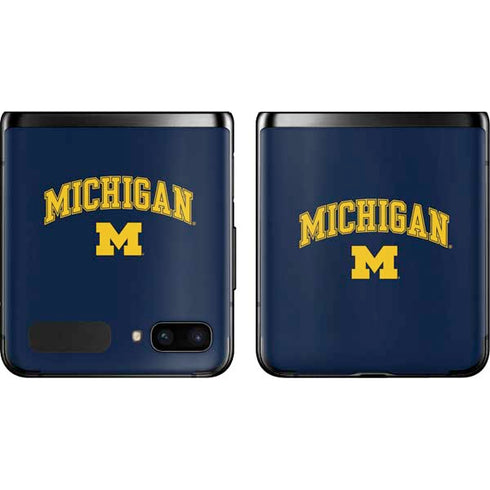 University of Michigan M Logo Galaxy Z Flip Skin