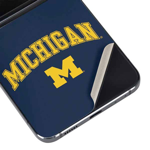 University of Michigan M Galaxy Z Flip5 5G Skin