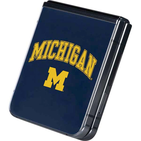 University of Michigan M Galaxy Z Flip5 5G Skin