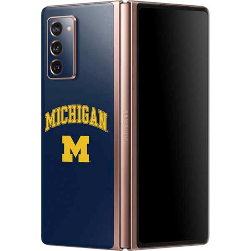 University of Michigan M Logo Galaxy Z Fold2 5G Skin