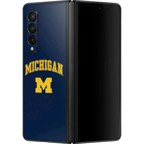 University of Michigan M Logo Galaxy Z Fold3 5G Skin