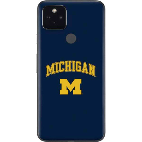 University of Michigan M Logo Google Pixel 4a 5G Skin