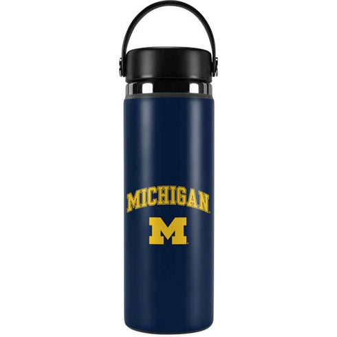 University of Michigan M Logo Hydro Flask 20oz Wide Mouth Skin
