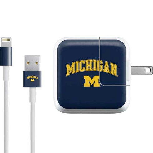 University of Michigan M Logo iPad Charger (10W USB) Skin