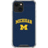 University of Michigan M iPhone 15 Plus Clear Case